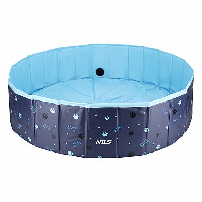 Skladací bazén pre psov NILS NC2805 120x30 cm