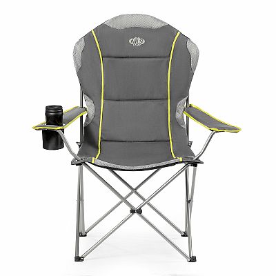 Skladacie kreslo NILS Camp NC3080, šedé