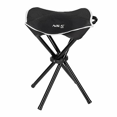 Skladacia stolička NILS Camp NC3010 čierna