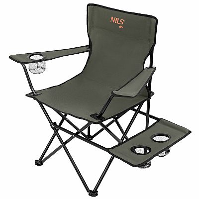 Skladacia kempingová stolička NILS Camp NC3301 khaki