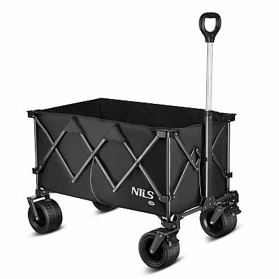 Kempingový vozík NILS Camp NC2604 XXL čierny