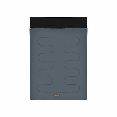 Dvojosobový spací vak NILS Camp NC2001 sivý