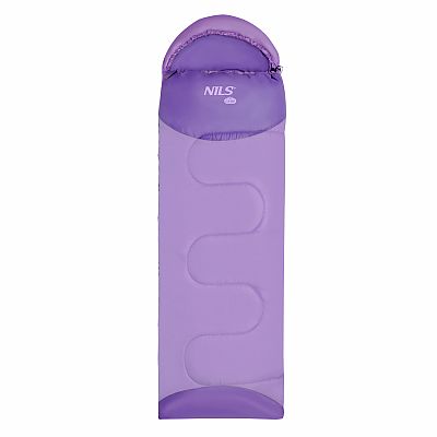 Spací vak NILS Camp NC2007 Junior fialový