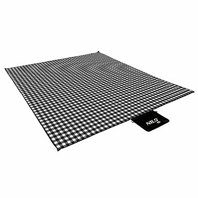 Pikniková deka NILS CAMP NC2311 čierna