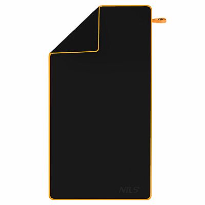 Uterák z mikrovlákna NILS NCR12 čierna/oranžová