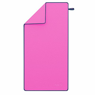 Uterák z mikrovlákna NILS NCR13 ružový/tmavo modrý