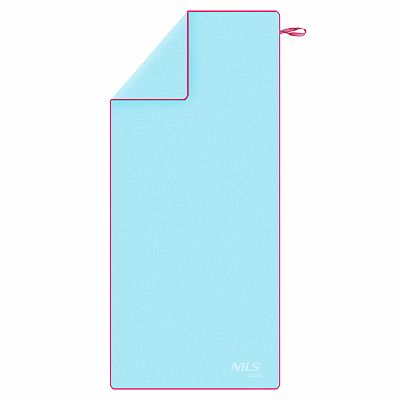 Uterák z mikrovlákna NILS aqua NAR13 svetlo modrý/ružový