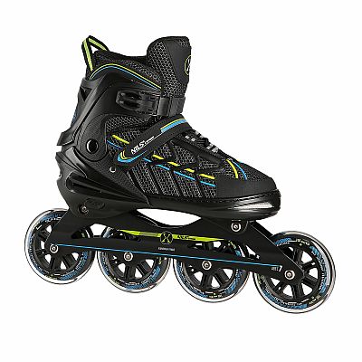 Kolieskové korčule NILS Extreme NA1128 čierno-zelené