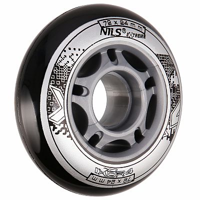 KOLIESKA NILS EXTREME PU 72x24 ČIERNE (4KS)