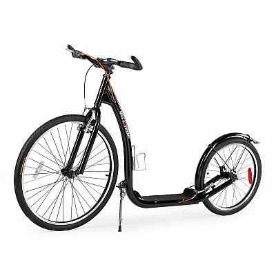 Kolobežka NILS Extreme WHS261 čierna s pumpovanými kolesami 26/20"