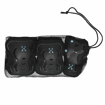 Súprava chráničov NILS Extreme H320 čierno-modrá