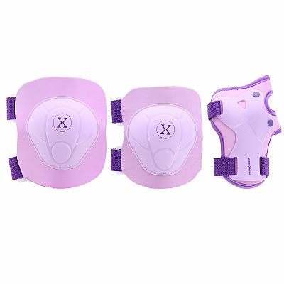 Súprava chráničov NILS Extreme H704 fialová