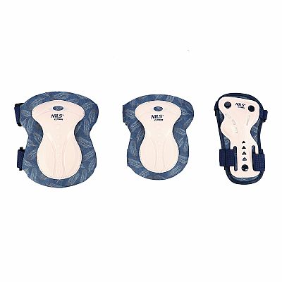 Súprava chráničov NILS Extreme H727 svetlo ružová