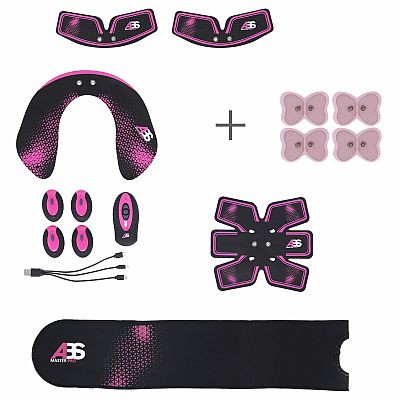 EMS posilňovač svalov HMS ABS Master PRO Multiset