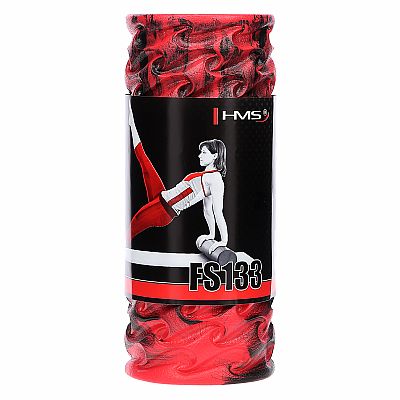 Fitness valec HMS FS133 33 cm, červený