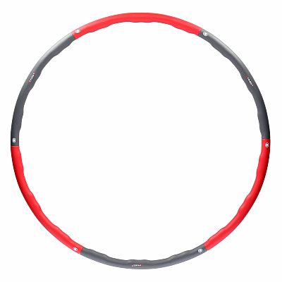 Hula hoop obruč HMS HHP002 červená, 100 cm