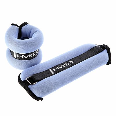 Záťaže HMS OB04, 2 x 1 kg, modré