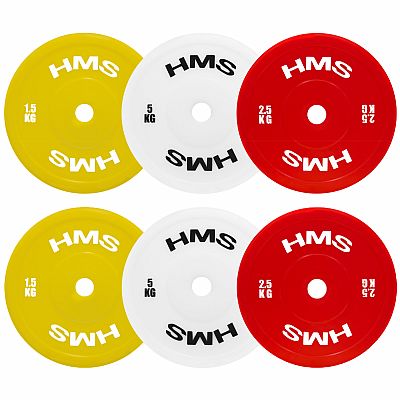 Súprava technických kotúčov HMS TPP set 2 x 1,5 - 5 kg