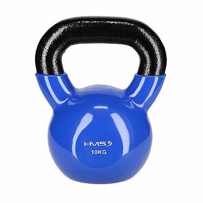 Kettlebell HMS KN 10kg pokrytý vinylom