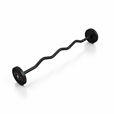 Lomená, obojručná činka MARBO MW-SG-10-L, 10 kg, čierna