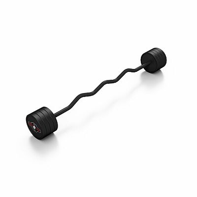 Lomená, obojručná činka MARBO MW-SG-35-L, 35 kg, čierna