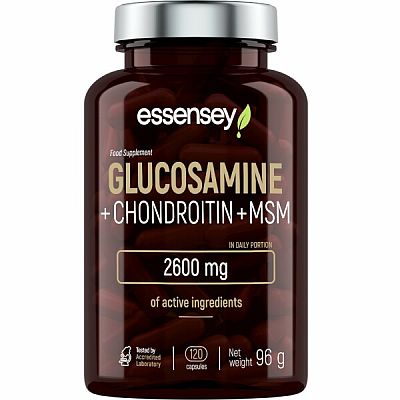 ESSENSEY Chondroitín + Glukosamín + MSM - 120 kapsúl