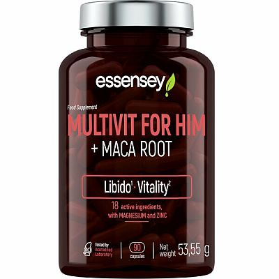 ESSENSEY Multivitamíny pre mužov s MACA - 90 kapsúl