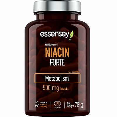ESSENSEY Niacin Forte - vitamín B3 - 120 kapsúl