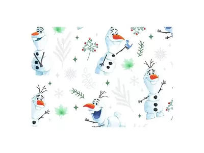 Balící papír Disney pohádkové postavy - mix (Olaf)