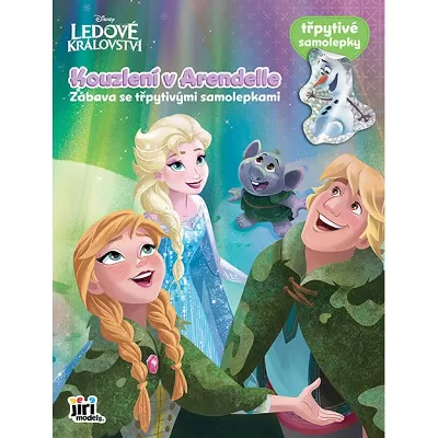 Aktivity se třpytivými samolepkami Ledové království