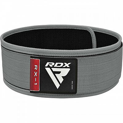 RDX Vzpieračský pás RX1, šedý L - L