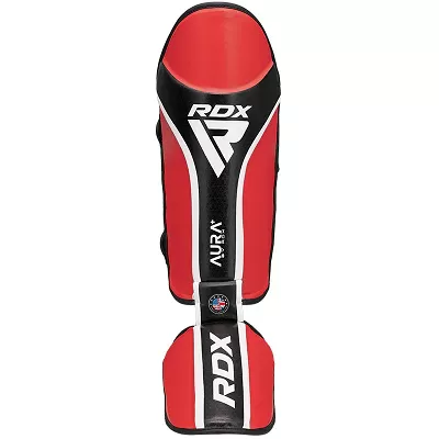 RDX Chrániče holení T17 Aura, červeno-čierne M - M