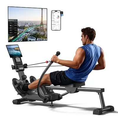 MERACH R26 Magnetický veslársky trenažér Double-Scull - 2 pádla