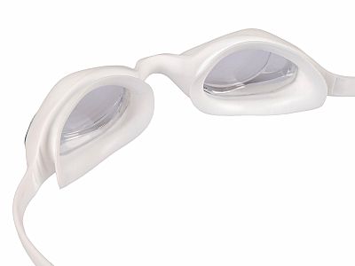 KIDS plavecké okuliare WHITE