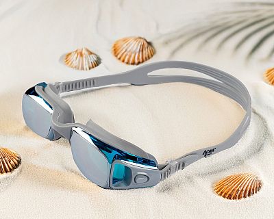 Plavecké okuliare AEONE Antifog - GREY, pre dospelých