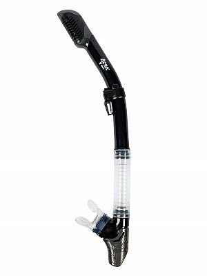 Šnorchlovací set 3 v 1, ČIERNY, S/M, plutvy 36-41, maska, šnorchel