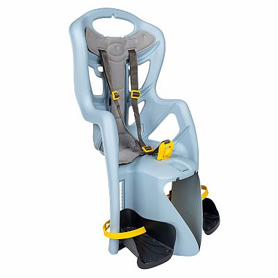 BELLELLI PEPE Detská sedačka na bicykel, upevnenie na rám, modrá