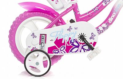 Dievčenské kolo 12" s príslušenstvom FLAPPY