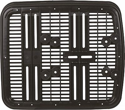 Plastový kôš na zadný nosič kolesa ZIGZAG, čierny