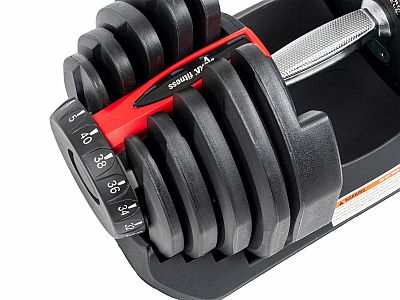 Nastaviteľná činka 24 Kg Acra Set 15 činiek v 1 - 31