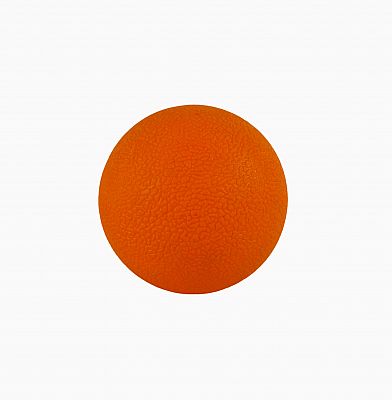 Masážny balónik 6,3cm - oranžový