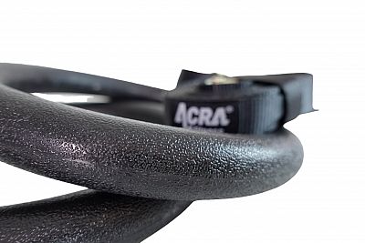 Gymnastické kruhy - plastové čierne