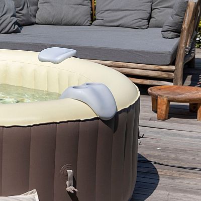 Relaxačný set s opierkou hlavy a držiakom nápojov pre vírivky EASE.ZONE