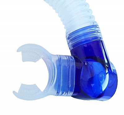 Šnorchel s vrchnou krytkou a výfukom silikónový - P1695