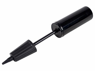 Acra Pumpička plastová obojsmerná, čierna