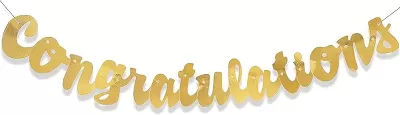 Papierový nápis Congratulations 1 m