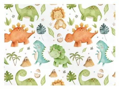 Baliaci papier kreslenie dinosaury 100 x 70 cm