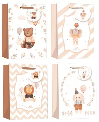 Darčeková taška roztomilé zvieratká s glitrami