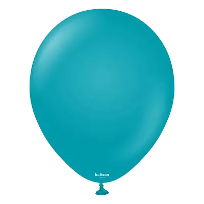 Dekorační balonky tyrkysové 30 cm/12" 100 ks