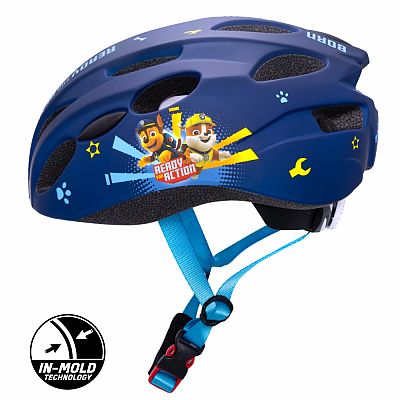 Cyklistická prilba Paw Patrol, modrá, M 52-56cm IN-MOLD